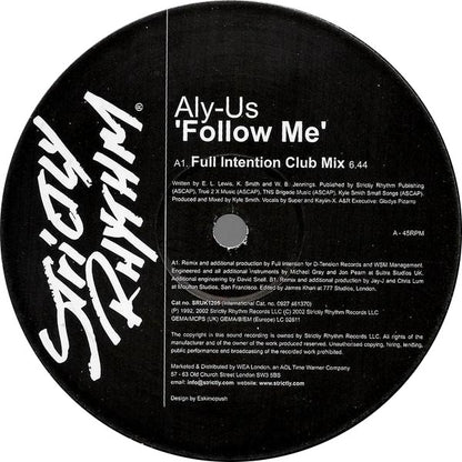 Aly-Us : Follow Me (12")