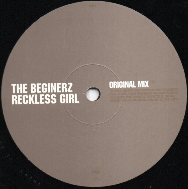The Beginerz : Reckless Girl (12")