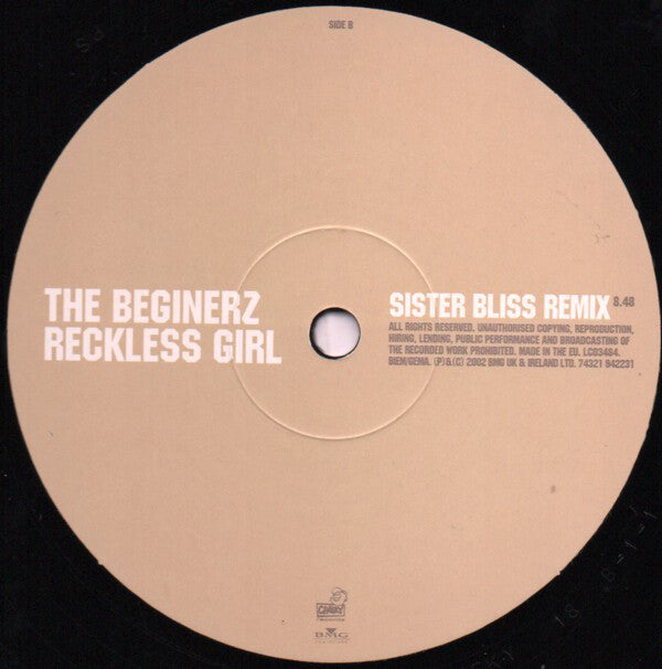 The Beginerz : Reckless Girl (12")