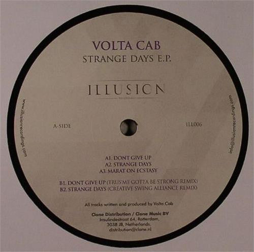 Volta Cab : Strange Days E.P. (12")