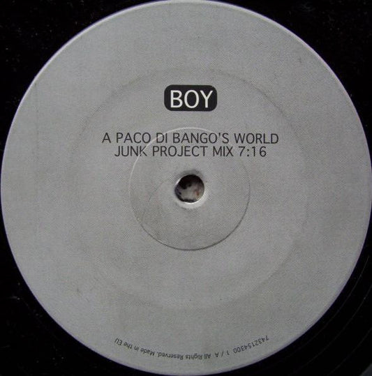 Boy* : A Paco Di Bango's World (12")