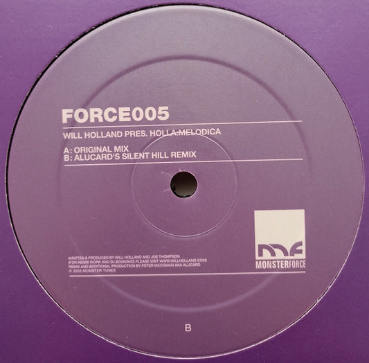 Will Holland (2) Pres. Holla : Melodica (12")