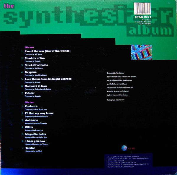 Project D : The Synthesizer Album (LP, Album)
