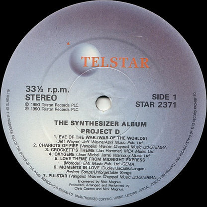Project D : The Synthesizer Album (LP, Album)