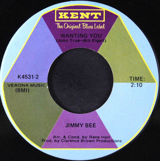Jimmy Bee : I Only Have Eyes For You / Wanting You (7", Single)