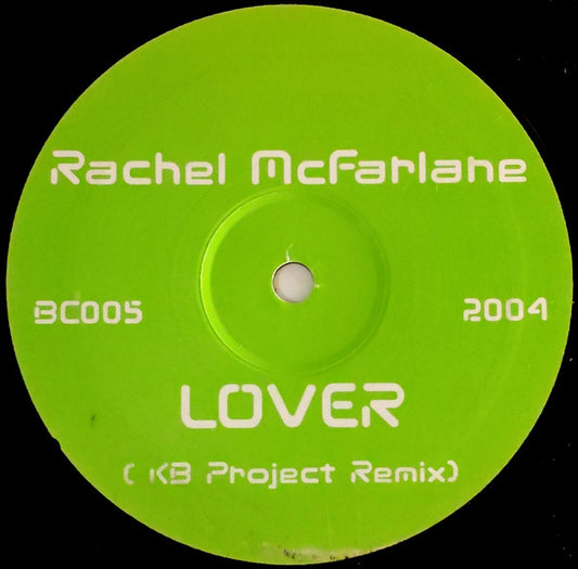 Rachel McFarlane : Lover (12", S/Sided)