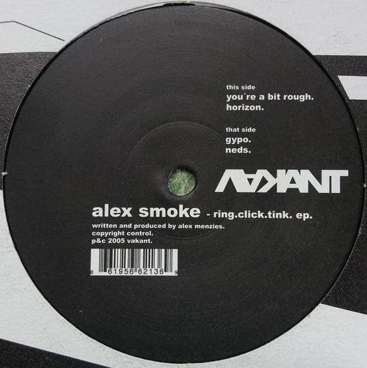 Alex Smoke : Ring.Click.Tink EP (12", EP)