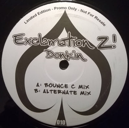 Exclamation Z! : Donkin (12", Ltd, Promo)