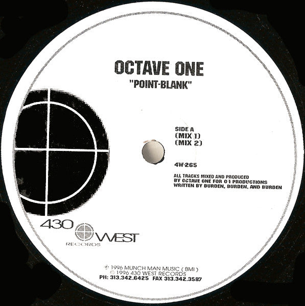 Octave One : Point-Blank (12")