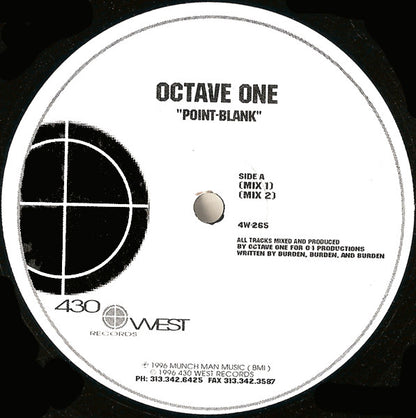 Octave One : Point-Blank (12")