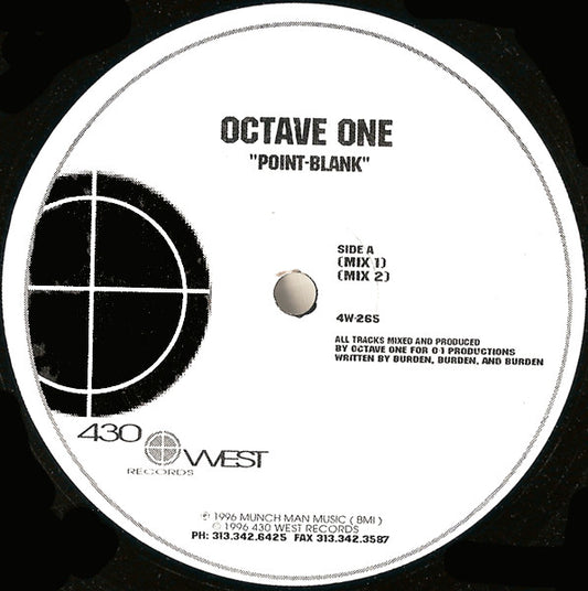 Octave One : Point-Blank (12")