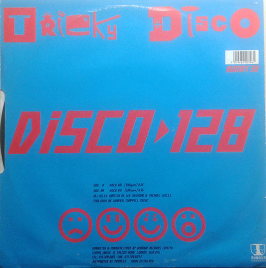 Tricky Disco : Disco 130 (I Feel Like Dancin') (12")