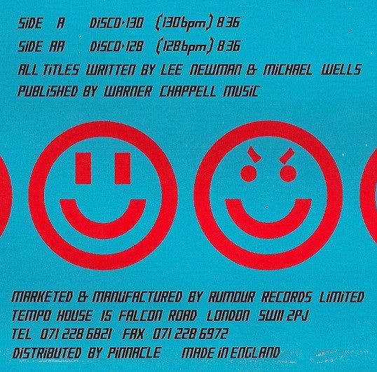 Tricky Disco : Disco 130 (I Feel Like Dancin') (12")