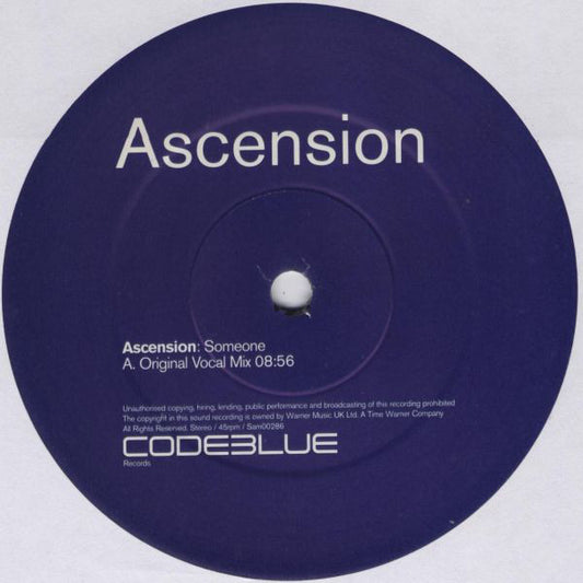 Ascension : Someone (2x12", Promo)