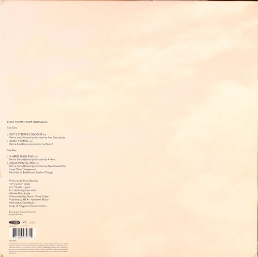 Terry Callier : Love Theme From Spartacus (12")