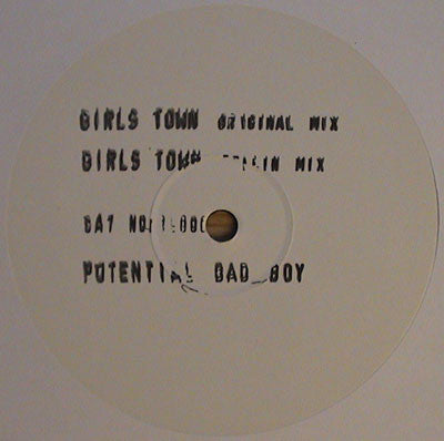 Potential Bad Boy : Girls Town (12", W/Lbl, Sta)