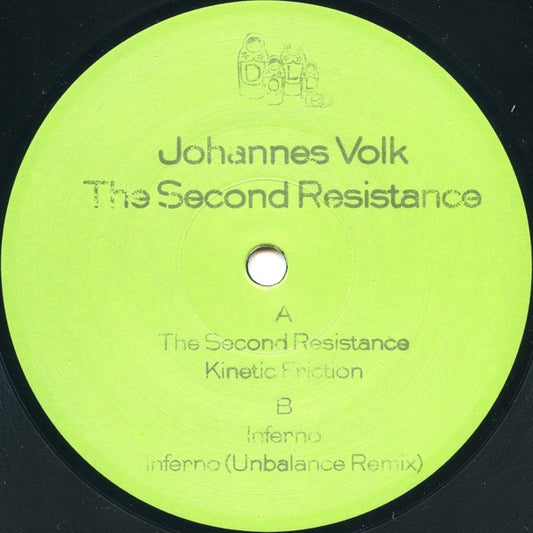 Johannes Volk : The Second Resistance (12")