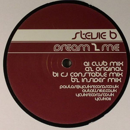 Stevie B (2) : Dream 2 Me (12")