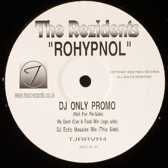 The Rezidents : Rohypnol (12", Promo)
