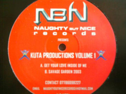 Kuta Productions : Kuta Productions Volume 1 (12")