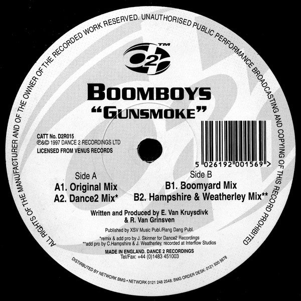 Boomboys : Gunsmoke (12")