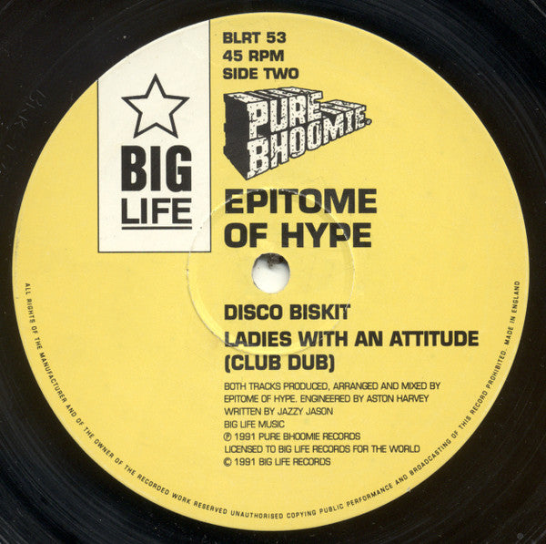 Epitome Of Hype : Ladies With An Attitude! (12")
