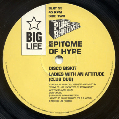 Epitome Of Hype : Ladies With An Attitude! (12")