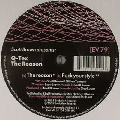 Scott Brown Presents: Q-Tex : The Reason (12")