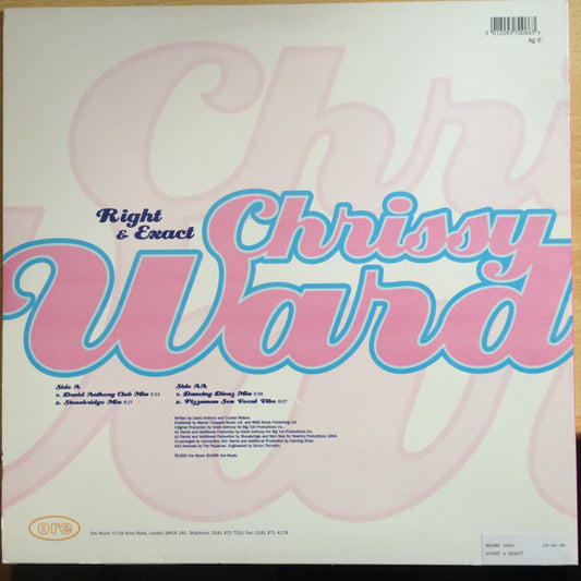 Chrissy Ward : Right & Exact (12", Single)