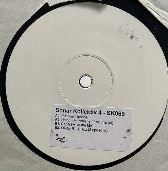 Various : Sonar Kollektiv 4 (12", EP, Promo, W/Lbl)