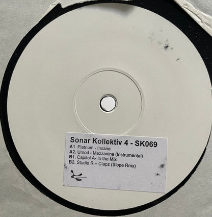 Various : Sonar Kollektiv 4 (12", EP, Promo, W/Lbl)