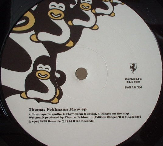 Thomas Fehlmann : Flow EP (12", EP)
