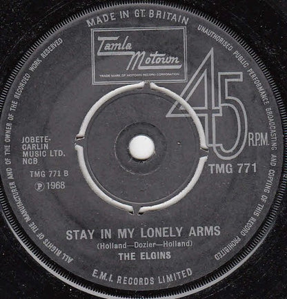 The Elgins : Heaven Must Have Sent You (7", Single, RE, 4 P)