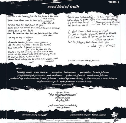 The The : Sweet Bird Of Truth (12", Single)