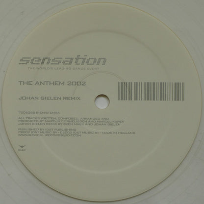 Sensation (2) : The Anthem 2002 (12", Cle)
