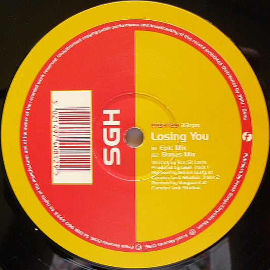 SGH : Losing You (12", RE)