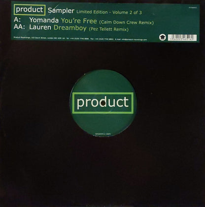 Yomanda / Lauren (5) : Sampler Limited Edition - Volume 2 Of 3 (12", Ltd, Smplr)