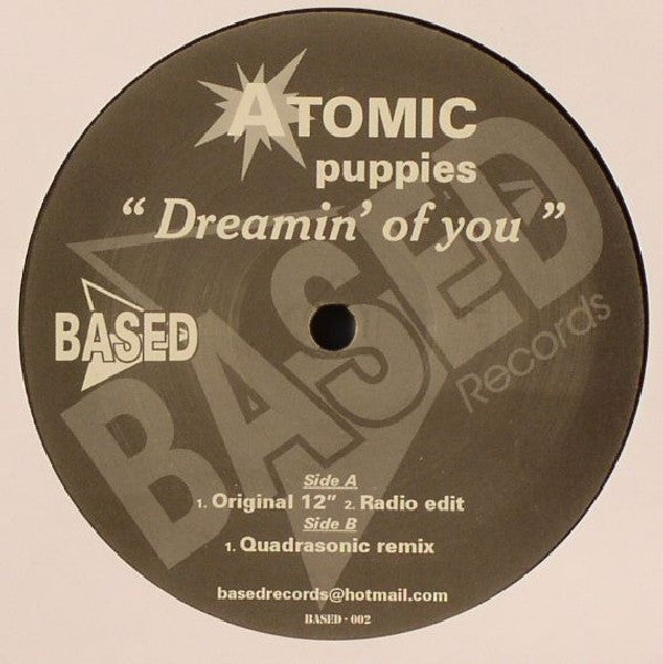 Atomic Puppies : Dreamin' Of You (12", Promo)