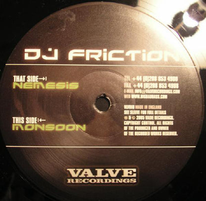 DJ Friction : Nemesis / Monsoon (12")