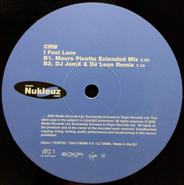 CRW : I Feel Love (12")