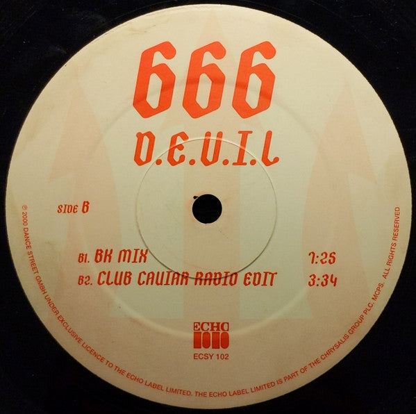 666 : D.E.V.I.L. (12")