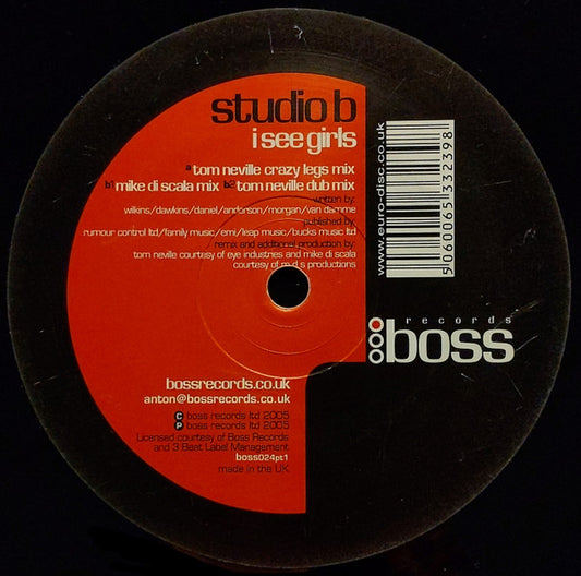 Studio B : I See Girls (12")