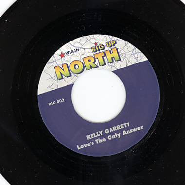 Kelly Garrett (3)  /  Saxie Russell : Love's The Only Answer / Psychedelic Soul (7", RE)