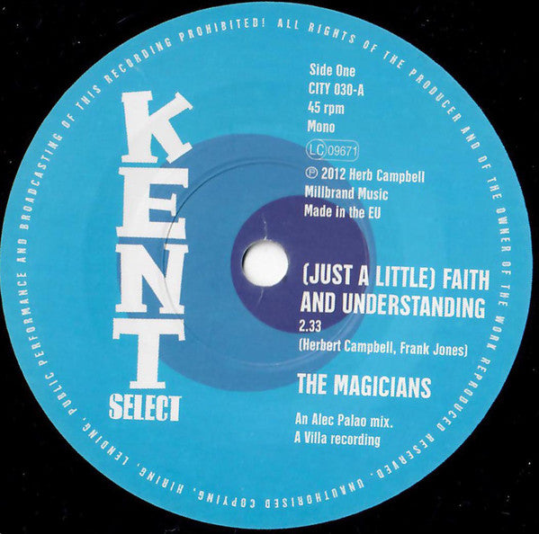The Magicians (2)  / Marva Holiday : (Just A Little) Faith And Understanding / Rising Higher (7", Single)
