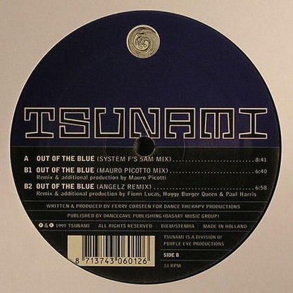 System F : Out Of The Blue (The Remixes) (12")