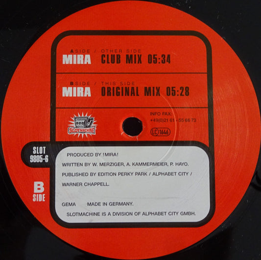 !Mira! : Mira (12")
