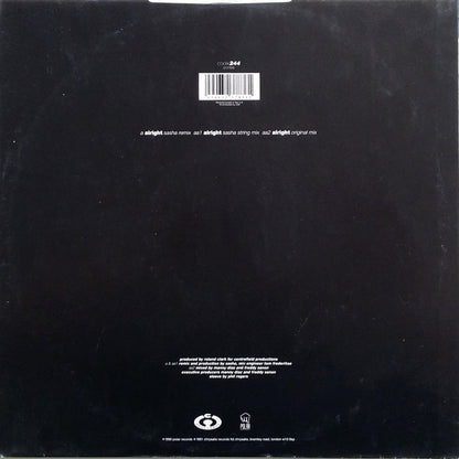 Urban Soul : Alright (The Sasha Mixes) (12")