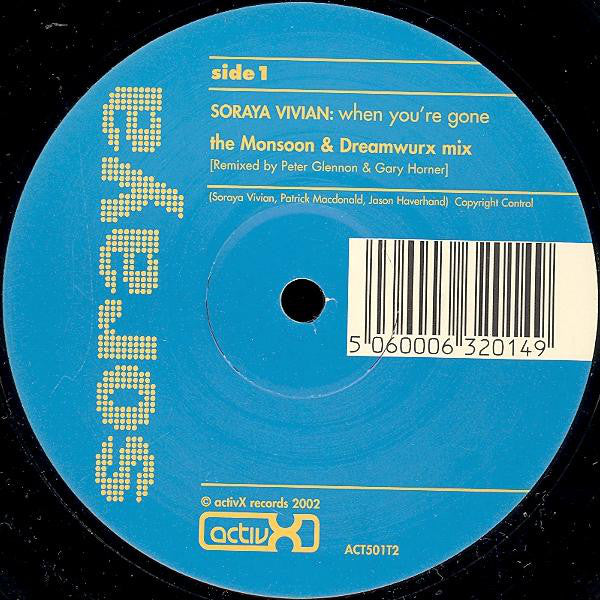Soraya : When You're Gone (12")