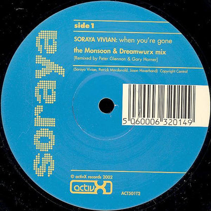 Soraya : When You're Gone (12")