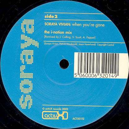 Soraya : When You're Gone (12")